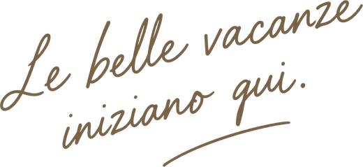 Le belle vacanze iniziano qui.